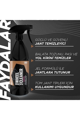 Gyeon Q²m Iron Wheel Cleaner Redefıned Jant Temizleyici Demir Tozu Balata Tozu Çözücü - 1000 Ml