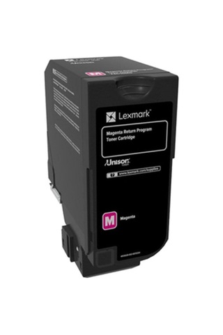 Lexmark 74C5Hm0 Kırmızı Toner (12.000 Sayfa )Cx725