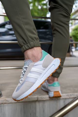 Bartrobel Erkek Günlük Sneaker Gri Su Yeşili Gri - Su Yeşili