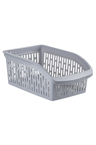 Dolap Ve Raf Düz. 6,5 Lt Geniş Cabinet And Shelf Organizer 6,5 L Large Gri