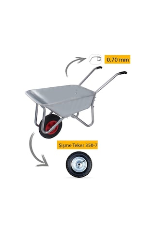 Kanat Fort Demonte El Arabası 0,70 Mm