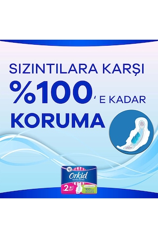 Orkid Ultra Extra Koruma Hijyenik Ped Uzun 5 x 7'li