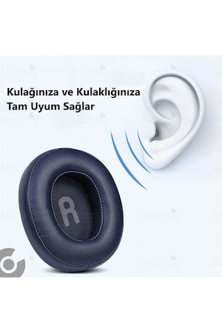 Jbl Tune 700bt 710bt 720bt Tune 750btnc 760nc 770nc Uyumlu Kulaklık Sünger Yastığı Deri Lacivert
