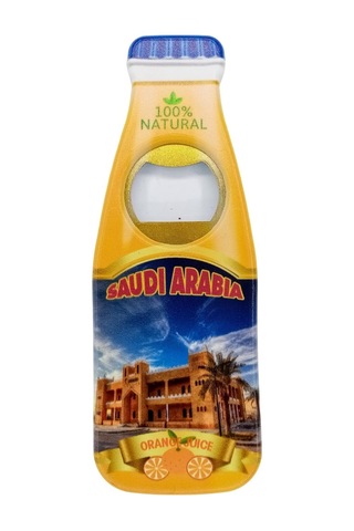 Suudi Arabistan Temalı Magnet Şişe Açacak