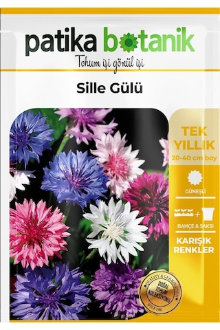 Kontur Centaurea Çiçek Tohumu 50 Adet