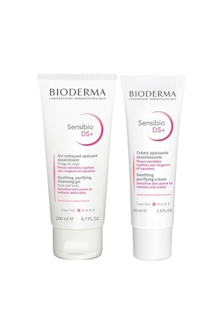 Bioderma Sensibio Ds+ Foaming Gel 200 ML + Sensibio Ds+ Cream 40 ML