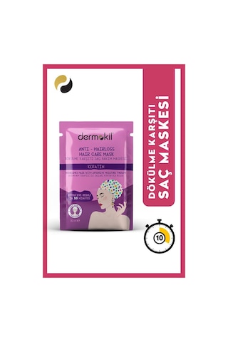Dermokil Keratin Buhar Saç Bakım Maskesi 35 ML