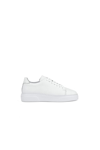 Ziya, Erkek Hakiki Deri Sneaker 151423z511 Beyaz 151423z511 500 Beyaz