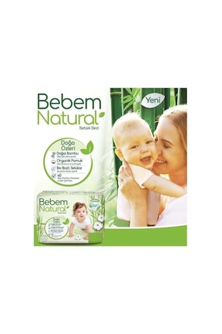 Bebem Natural Bebem Naturel 6 Numara 60 Adet