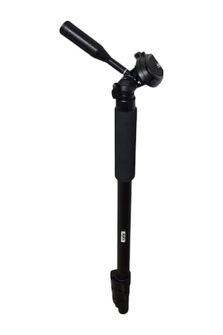 Ayex Km-101a Monopod + Pan Head Kafa, 160 Cm, 2 Kg Taşıma Kapasiteli, 4 Kademeli, Hafif Ve Taşınabilir
