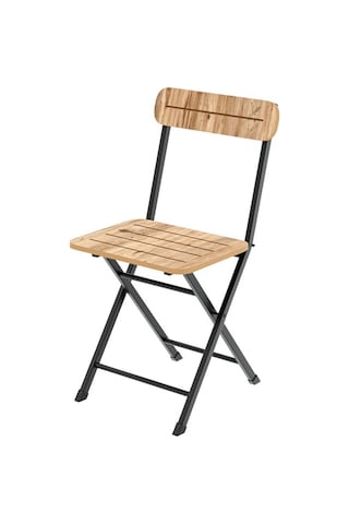 Katlanır Bahçe Sandalyesi Bistro Sandalye Çam 1398