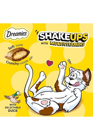 Ayrex Dreamies Kedi Ördekli Ödül Maması 60 Gr
