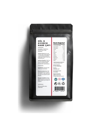 Premium Rose & Spearmint Tea 50g, Özel Harman Gül Ve Kıvırcık Nane Çayı