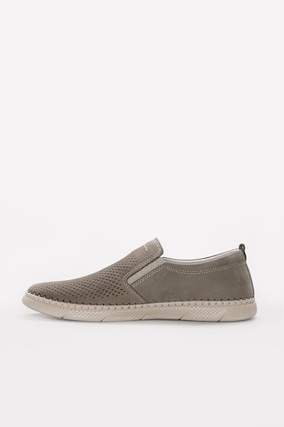 Fast Step Hakiki Deri Erkek Casual Ayakkabı 781ma1822 Haki