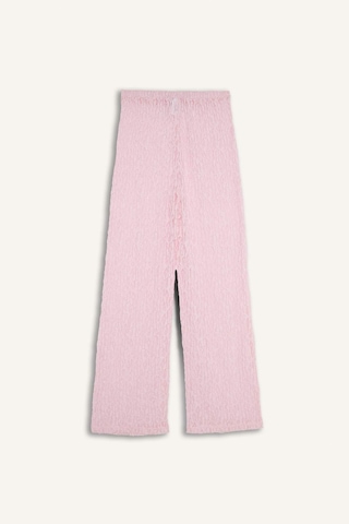 Defacto Regular Fıt Elastik Bel Tül Pembe Plaj Pantolonu H3066ax26sppn648 Pembe-pn648
