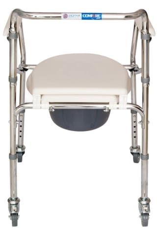 Dm696 Kovalı Komot Hasta Tuvalet Ve Banyo Özellikli Tekerlekli Sandalye