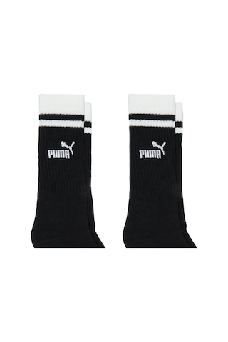 Puma Elements Bwt Crew 2'li Unisex Siyah Günlük Stil Çorap 93899202
