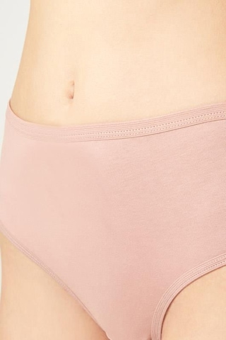 Basic Klasik Pamuklu Geniş Kenarlı Bato Külot 5'li Paket Çok Renkli 3 Çok Renkli