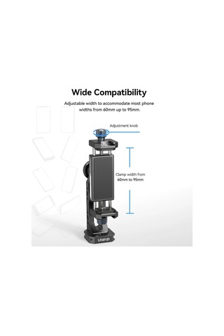 Ulanzi Ma53 Arca Swiss Telefon Standı 1 Black