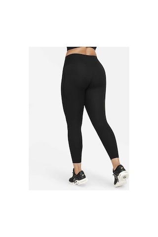Nike Dri-fit Universa Medium-support High-waisted 7/8 Training Kadın Tayt Siyah