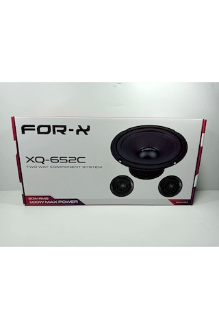 For-x 16cm Component - For-x Xq-652c Komponent Hoparlör Seti