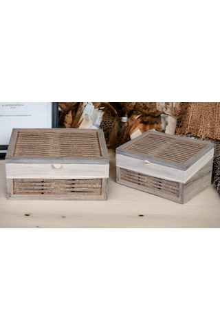 Ahşap Ekmeklik Yıkanabilir Bezli Rustik