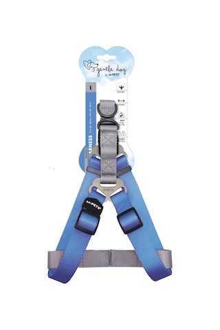 M-pets Gentle Triangle Köpek Göğüs Tasması Mavi S Mavi