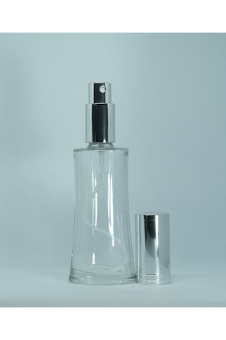 Boş Parfüm Şişesi 50 Ml 5 Adet Gri Kapak Metal Valf Eyfel Boş Şişe