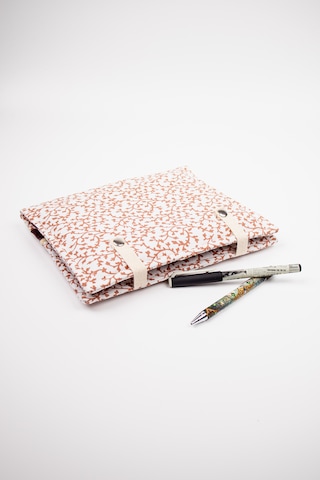 A5 Kitap Kılıfı Fermuarlı Cepli, Kumaş Defter Kılıfı, Çıtçıtlı Organizer Kılıf