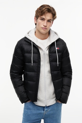 Tommy Hilfiger Tjm Lıght Down Packbl Jacket Ext Erkek Siyah Mont - Dm0dm23231