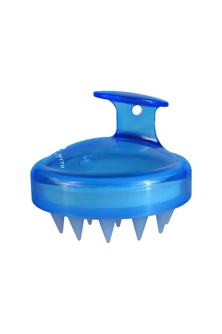 Land Of Myth LOM1033 Yumuşak Dişli Saç Derisi Masaj Şampuan Fırçası Mavi