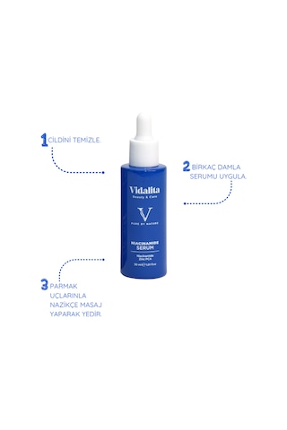 Vidalita %10 Niacinamide + Zinc Pca Dengeleyici Cilt Bakım Serumu 30 ML