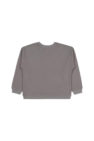 Civil Boys Ayı Nakışlı 10-13 Yaş Sweatshirt - Gri