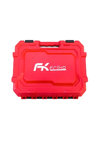 Fk Friko 16.8v 2.0ah Kömürsüz Motor Şarjlı Matkap Vidalama 2 Bataryalı Çantalı Set