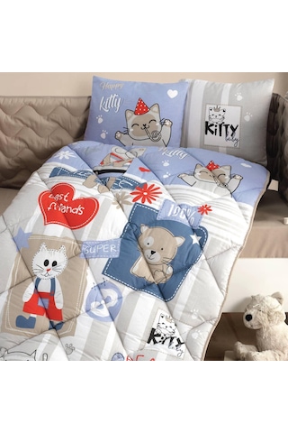 Clasy Ranforce Bebek Uyku Seti Kitty V1 Mavi