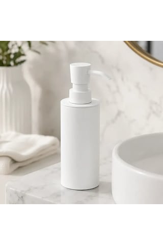 System Tezgah Üstü Sıvı Sabunluk 250 Ml Beyaz Renk Ba2004 006 Al7 Çok Renkli