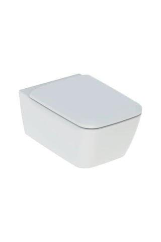 Geberit İcon Square Rimfree Asma Klozet Ve Kapak Seti
