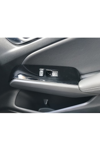 Honda Civic Fe1 Uyumlu Piano Black Cam Açma Düğme Kaplaması 2022+ (540935979)