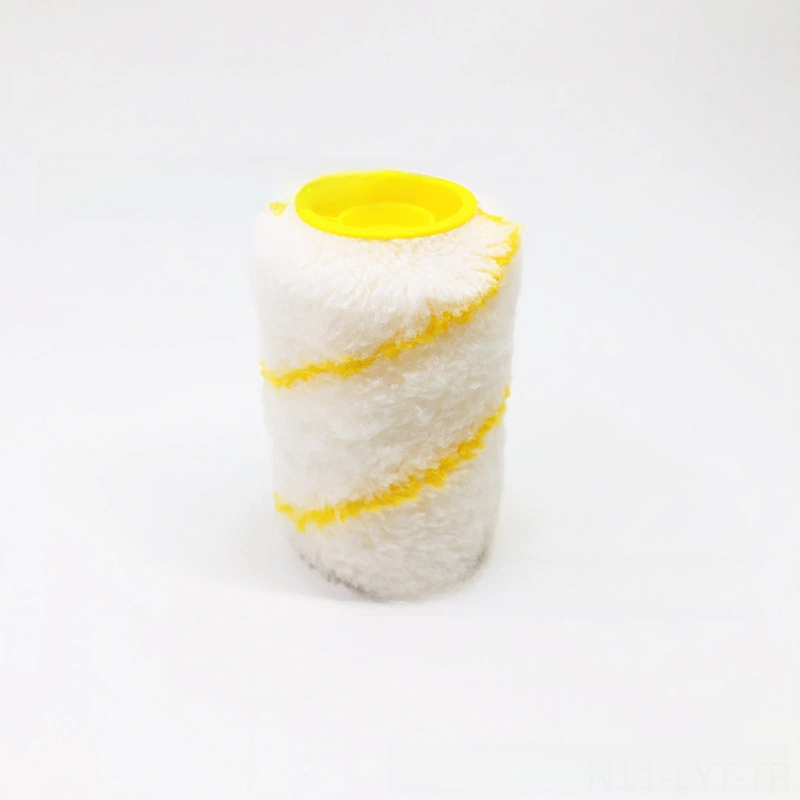 Youtek Sınırlıksız Boya Uygulama Aleti: İnce Tüylü Kenar Düzeltici, Çizgi Ve Duvar Renklendirme, Sarı Tekli Rulo Fırça