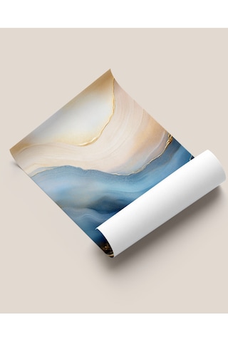 Çerçevesiz Poster Dijital Baskı Dalga - 50x70