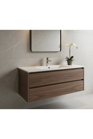 Bocchi 1329-001-0126 Tezgah Üstü Lavabo Parlak Beyaz 41 x 100 CM 1466841