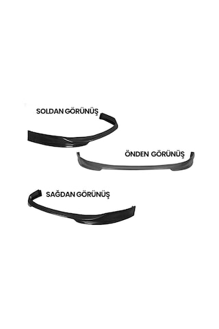 Fiat Doblo D3 Ön Ek Plastik Siyah Karlık-ön-ek-bodykit 2010 2011 2012 2013 2014 2015