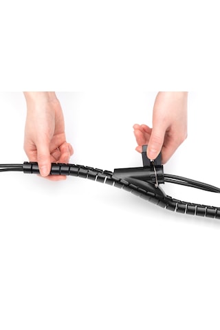 Dıgıtus Içeri Çekme Yardımcısına Sahip Esnek Spiral Kablo Hortumu