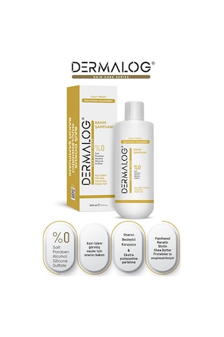 Dermalog Bağ Dokusu Onarıcı Bakım Şampuanı 500 ML