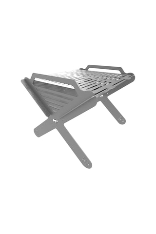 Kamp Ayısı X-mangal : Çelik Mangal Katlanabilir Izgara Çantalı, Taşınabilir, Dayanıklı, Hızlı Kurulum