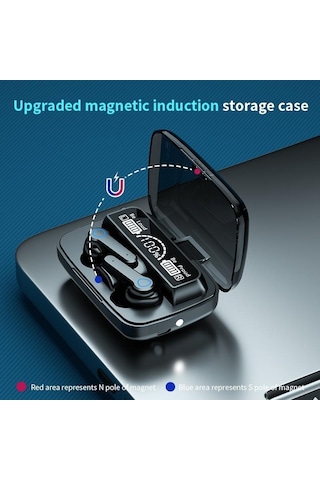 Tws Bluetooth Kulaklık Çift Kulaklı Kulaklık Su Geçirmez Bluetooth Kulaklık