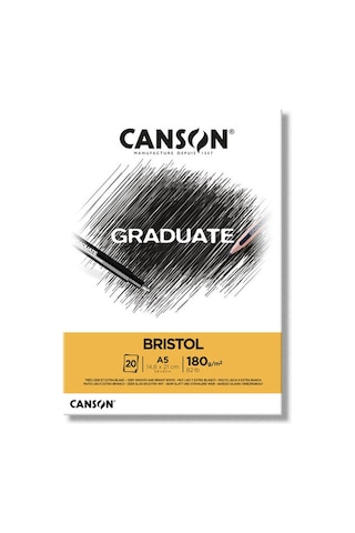 Canson Graduate Bristol Blok 180 G A5 20 Yp.