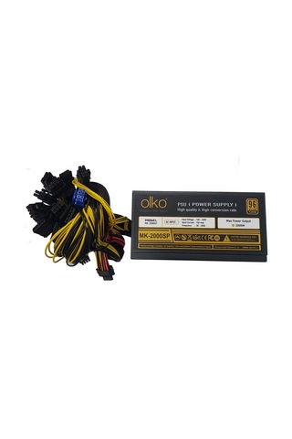 Olko 2000 W Power Supply 16xpcı-e 6+2pin , Mınıng
