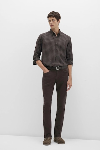 Mavi Erkek Jake Gabardin Pantolon M0042290686 Kahverengi Kahverengi