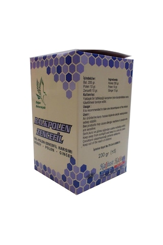 Doğan Baharatçılık Bal Polen Zencefil Karışımı 230 G